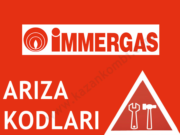 İmmergas Arıza Kodları